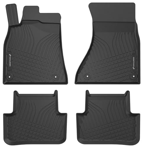 Tapis de sol auto robuste premium WALSER ajusté Audi A4 B8 Allroad 07-16