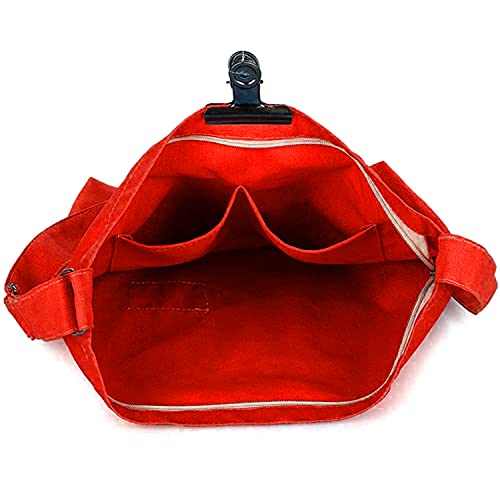 Image of Lify Women's Retro Large Size Canvas Shoulder Bag Hobo Crossbody Handbag Casual Tote - 1 Piece