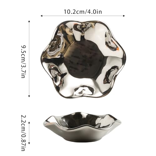 Image of BEUNAIZER Jewelry Dish Tray, Ring Dish, Ceramic Trinket Tray, Key Bowl | Color box packing makes it more gift-ready for birthdays, holidays, friends, sisters, daughters, mothers or daily use.