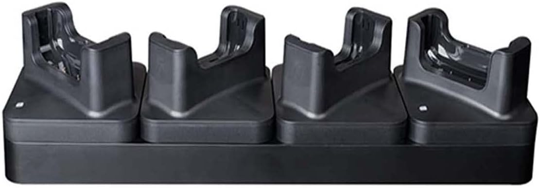 MUNBYN Quadruple Dock Charger for IPDA087, Support Charging with Case & Pistol Grip, Dock Charger Cradle for Android Scanner IP65 8000mAh