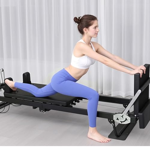 WJW ピラティスマシン, 自宅用 折りたたみ式 ピラティスリフォーマー コアベッド トレーニングマシン の商品画像 8