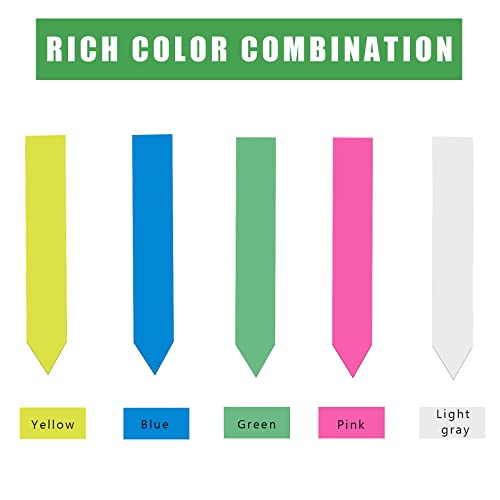 1000 Pcs Plastic Plant Labels For Seeding Plant Tags For Outdoor Garden Waterproof, Garden Labels Pot Marker Garden Stake Tags With Permanent Marking Pen #TOP2