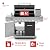 Nexgrill Deluxe 6-Burner Propane Gas Grill with Ceramic Searing Side Burner, Rotisserie Kit, 60,000 BTUs Output, and Stainless Steel Control Panel, BBQ Grill Perfect for Outdoor Gatherings - 720-0896B