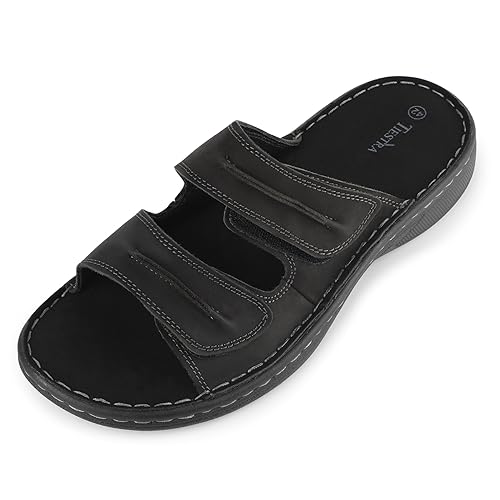 Sandalias de hombre transpirables con cuero suave para evitar rozaduras