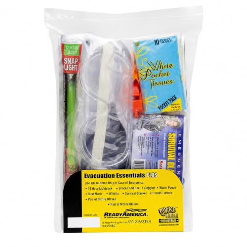 QuakeHOLD! Evacuation Essentials Plus Kit