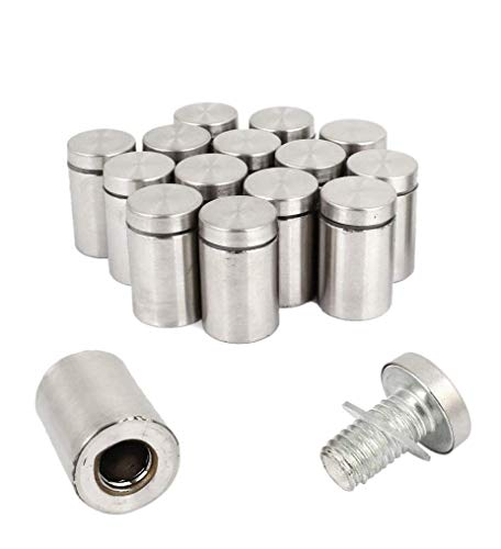 12 pezzi distanziatori in acciaio inox, fissaggio