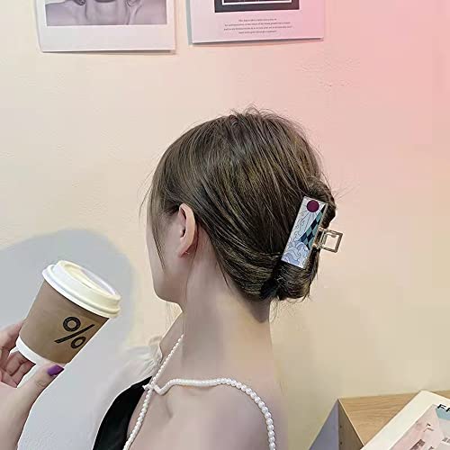 Hair Clips,Anime Figure Metal Hair Clips,Golden Hair Claw Clips Metal Hair Catch Barrette Anime Merch Gifts for Women and Girls(2 Pack)