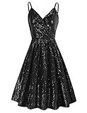 1950er Kleid Damen cocktailkleid ärmellos a Linie Kleid Vintage Kleid elegant Kleider CL648-3 L