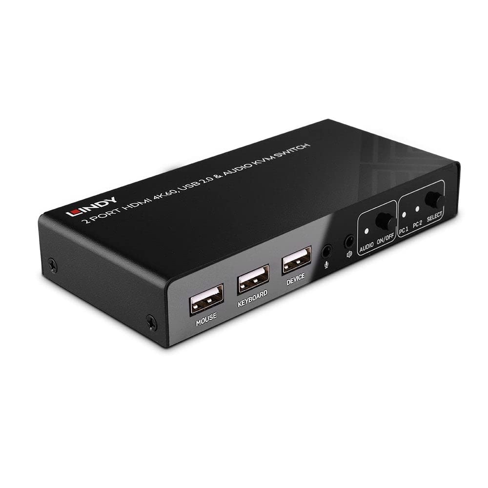 Switch KVM HDMI 4K60 idéal pour le télétravail avec deux ordinateurs - 6