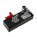 4 Pack Battery Tester, Universal Battery Checker for AA/AAA/C/D / 9V / 1.5V Button Cell Batteries