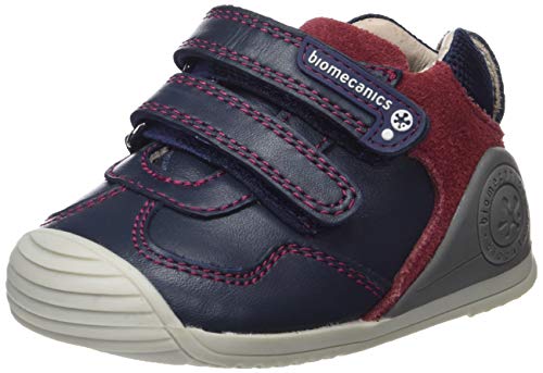 Boots Biomecanics 181147 double closure chaussure marche bébé en cuir