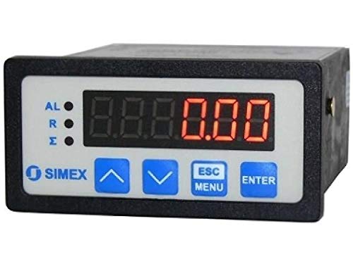 Compteur electronique LED pour mesurer le flux industriel de 0 a 999999