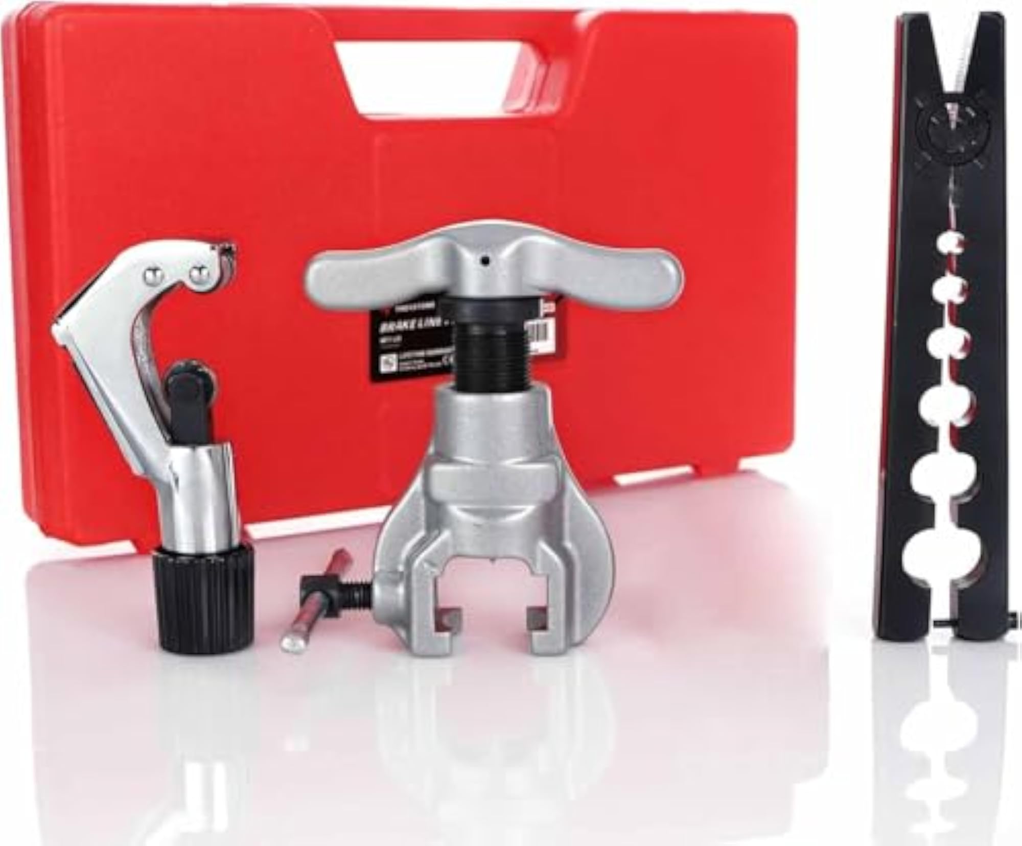 Flaring Tool Set with 6 Dies for Brake Lines