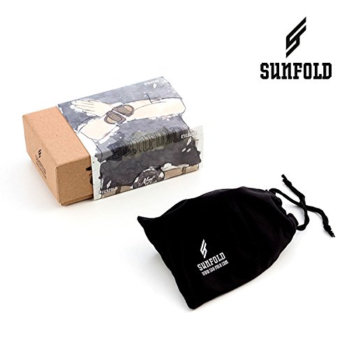 Sunfold Street Occhiali da Sole Pieghevoli, da