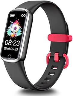 DIGEEHOT Fitness Tracker Uhr Kinder, Fitnessuhr mit Schrittzähler, Pulsuhr, Aktivitätstracker, Kalorienzähler und Schlafmonitor, IP68 Wasserdicht 11 Sportmodi Kinder Smartwatch für Mädchen Jungen