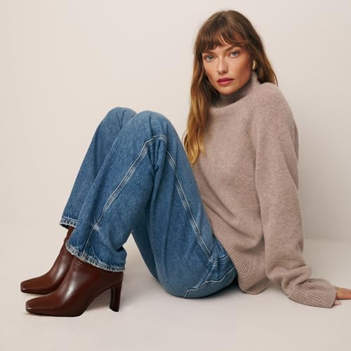 Ankle Boots for Women Square Toe Short Boots Side Zipper Low Heel Ankle Booties Fashion Comfort Dressy Lady Shoes2