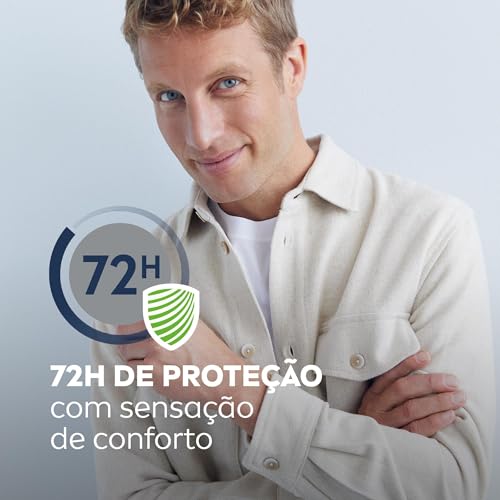 NIVEA MEN Desodorante Antitranspirante Aerossol Sensitive Protect 150ml - Proteção prolongada de 48h