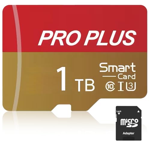 1024GB micro sd�J�[�h CLASS10 U3 V30 �����ő�80MB/s �����f�[�^�]�� �~�jSD�J�[�h �������P�[�X�t�� SD�ϊ��A�_�v�^