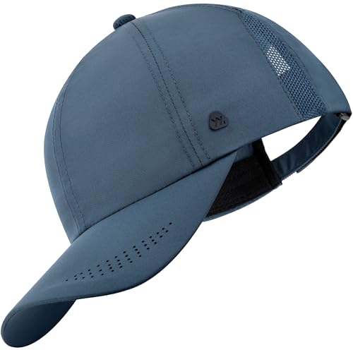 Image of YANIKY Running Hat for Men & Women, UPF 50+ Quick Dry Baseball Cap, Lightweight Breathable Sports Hat for Golf and Tennis