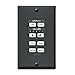 Extron EBP 108 D | Decora eBUS Button Panel with 8 Buttons Black and White