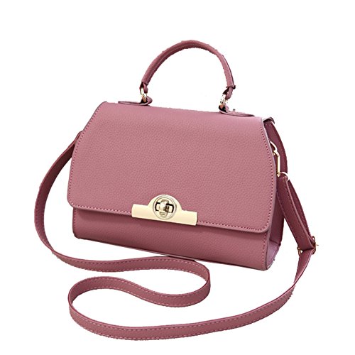 Serrure mobile intégrée sur ce sac à bandoulière fashion pour dames actives