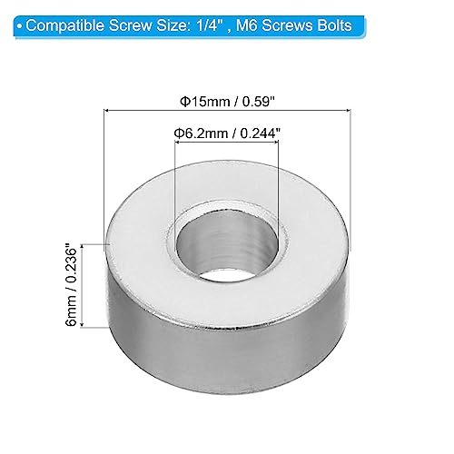 PATIKIL M6 Aluminum Spacers - Image 2
