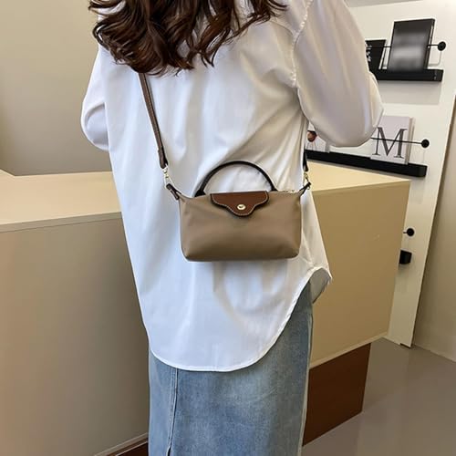 Women's Fashion Colorblock Mini Crossbody Bag, with Adjustable Strap, Ladies Shoulder Totes Bag,Solid Square Purse2