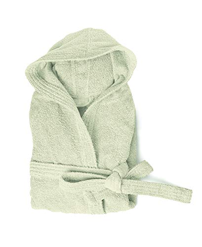 Peignoir Cloe crème 100% coton S/M le réconfort absolu - 2