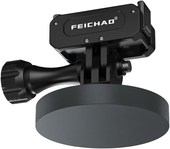 FEICHAO Magnetic Base Bracket Action2 Charging Interface Compatible with Hero, Osmo, Action Sports Camera (Charging for Action2)