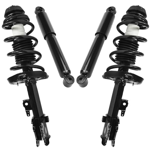 Image of Detroit Axle - Front Struts & Coil Springs Rear Shock Absorbers Replacement for 2010 2011 2012 2013 Kia Soul - 4pc Set
