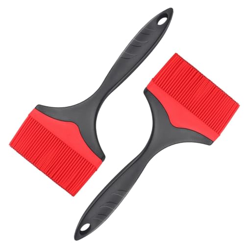 Brochas de silicona para repostería extra anchas de grado alimentario pack de 2 2