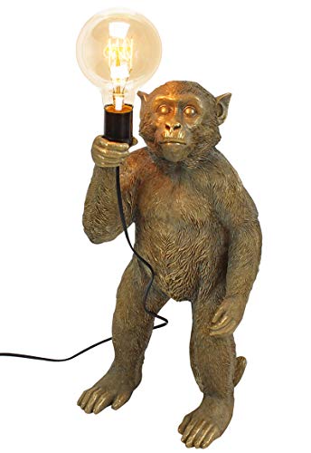 Preisvergleich Produktbild Bada Bing Hochwertige Große Lampe AFFE Stehleuchte Inkl. Leuchtmittel Tischleuchte Dekolampe Extravagant 36 / 16