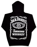 Jack Daniels Men's Daniel's Logo Hooded Sweatshirt Black Large