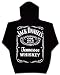 Jack Daniels Men's Daniel's Logo Hooded Sweatshirt Black Large