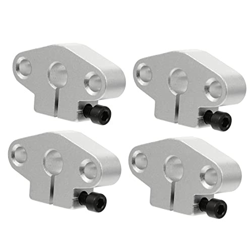 JECOMPRIS 4pcs Optical Fixed Seat Printer Shaft Support Fixed Bracket for Guide Rod Support Suitable for Printer Linear 