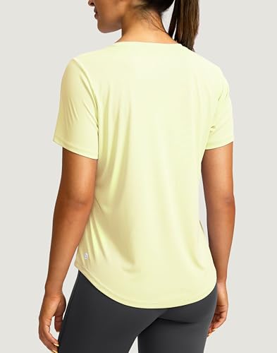 Image of Women's Short Sleeve Workout Shirts UPF 50+ Sun Protection T-Shirts Quick Dry Breathable Gym Running Hiking Tops for Women