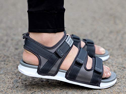 Image of AADI Men's Synthetic Leather Outdoor Casual Sandals & Floaters