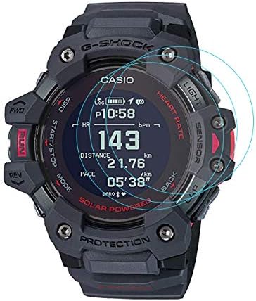 Xinhewong 3-Pack for CASIO GBD-H1000 Screen Protector Tempered Glass for CASIO G-Shock GBD-H1000 Smartwatch [2.5D 9H Hardness][Anti-Scratch]