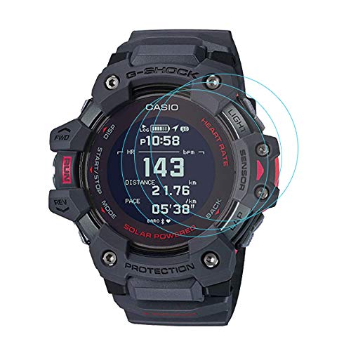 Xinhewong 3-Pack For Casio Gbd-H1000 Screen Protector Tempered Glass For Casio G-Shock Gbd-H1000 Smartwatch [2.5D 9H Hardness][Anti-Scratch] #TOP29