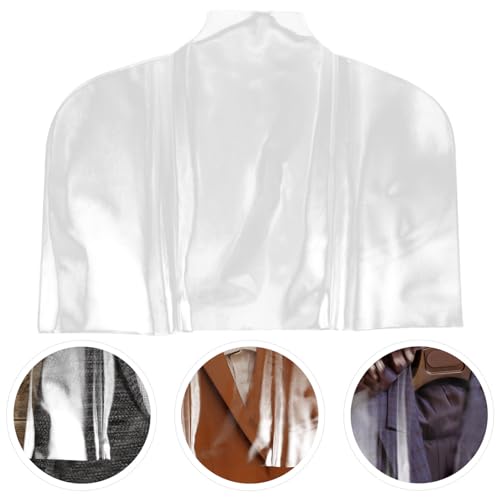 Wakauto 5pcs Transparent Clothes Covers Garment Bags for Coats and Suits Storage Material Space-saving Design for Wardrobe Organization3