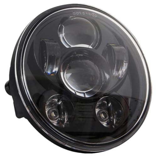 Phare de moto LED 200w Yardwe avec optique aluminium 5,75 pouces étanche