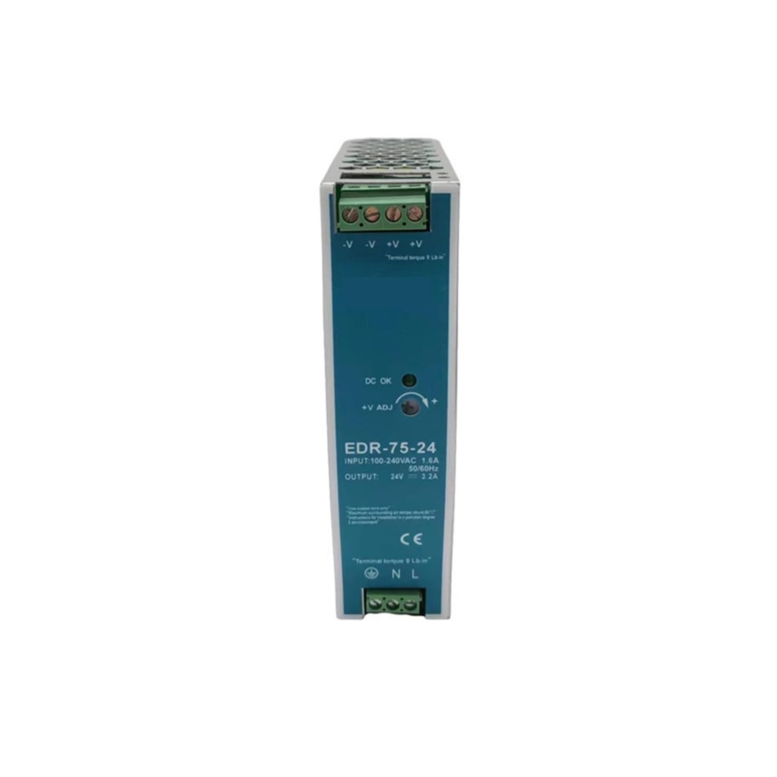 IPNDKBFL 75w 24v Industry Switching Mode Power Supply Edr-75w Din Rail for Led Light Supplies