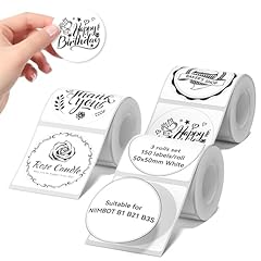 White Round-50mm×50mm