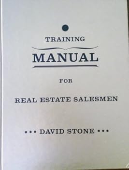 Hardcover Training manual for real estate salesmen Book
