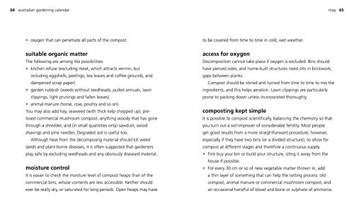 Australian Gardening Calendar: What to do in your garden each month Mass Market Paperback – 21 November 2005 - Image 5