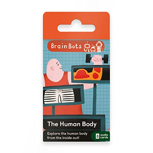 YOTO BrainBots: The Human Body – 8 Kids Audio Cards for Use with Player & Mini All-in-1 Audio Device, Educational Screen-Free Listening with Fun Stories for Learning & Interactive Quizzes, Ages 6+