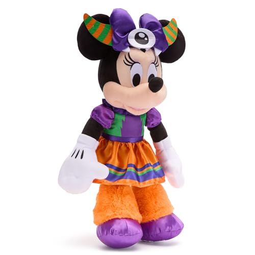 Disney Store Official Peluche Minnie d'halloween, 38 cm/15", datée de 2025, Convient dès la Naissance, adapté à Tous Les âges