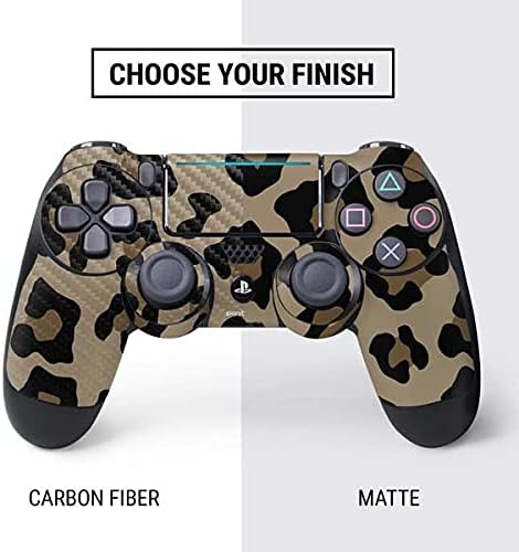 Skinit Decal Gaming Skin Compatible with PS4 Slim Bundle - Leopard Print Design
