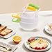 DOITOOL Mash and Serve Bowl, 2 Sets Food Masher Bowl Food Mill Portable Masher Maker for Baby