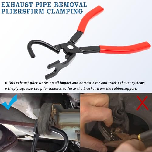 C Q Chang Qi CQ-000156 Exhaust Hanger And Rubber Bracket Separation Exhaust Pliers And 4 Hole Exhaust Hanger Rubber Kit thumb #3